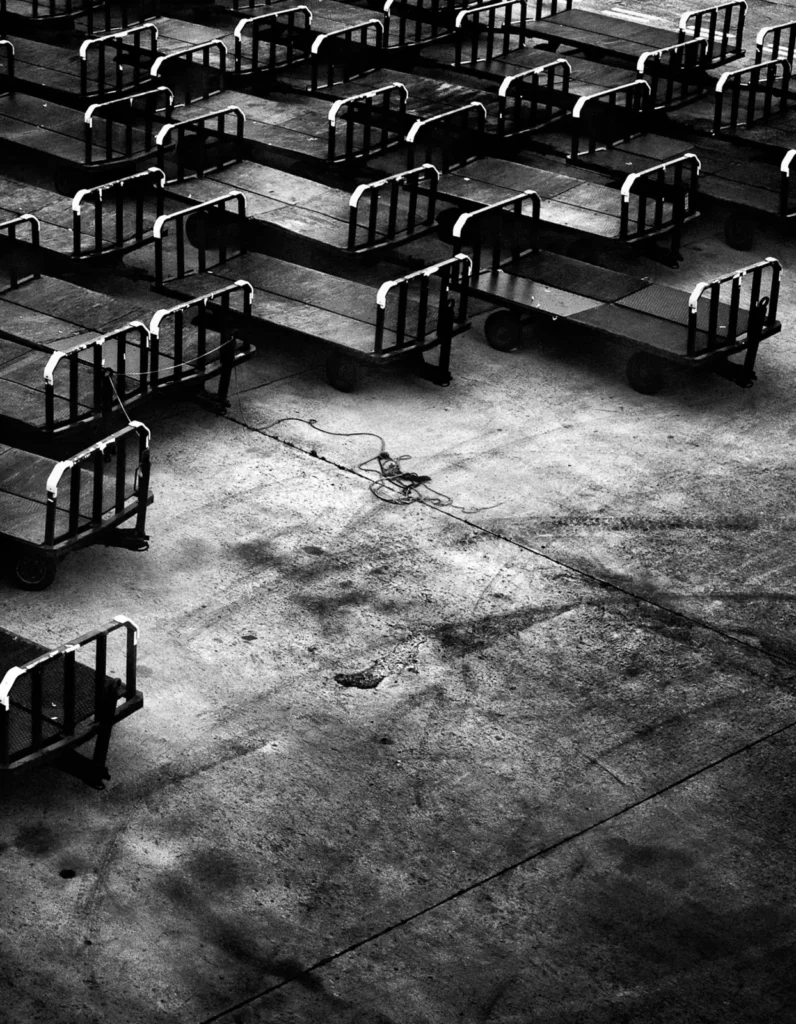 Photo Project Tacana. Parked carts