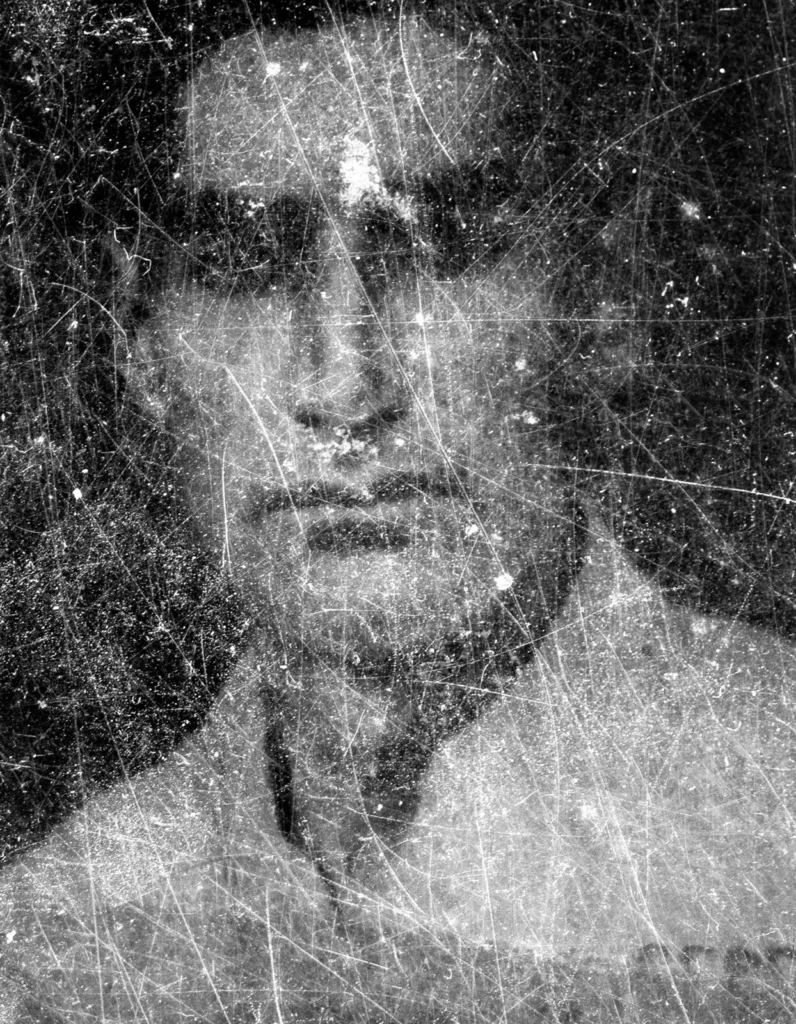 Photo Project Tacana. Grandfather's portrait during his exile